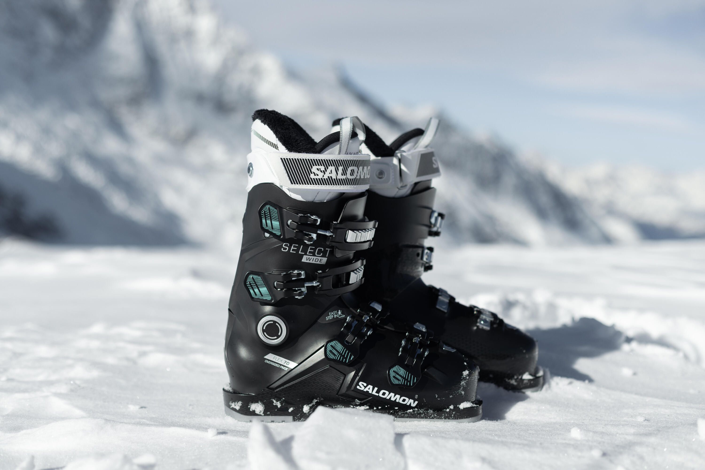 Seconde vie - CHAUSSURE DE SKI FEMME - SALOMON SELECT WIDE 70 10/15