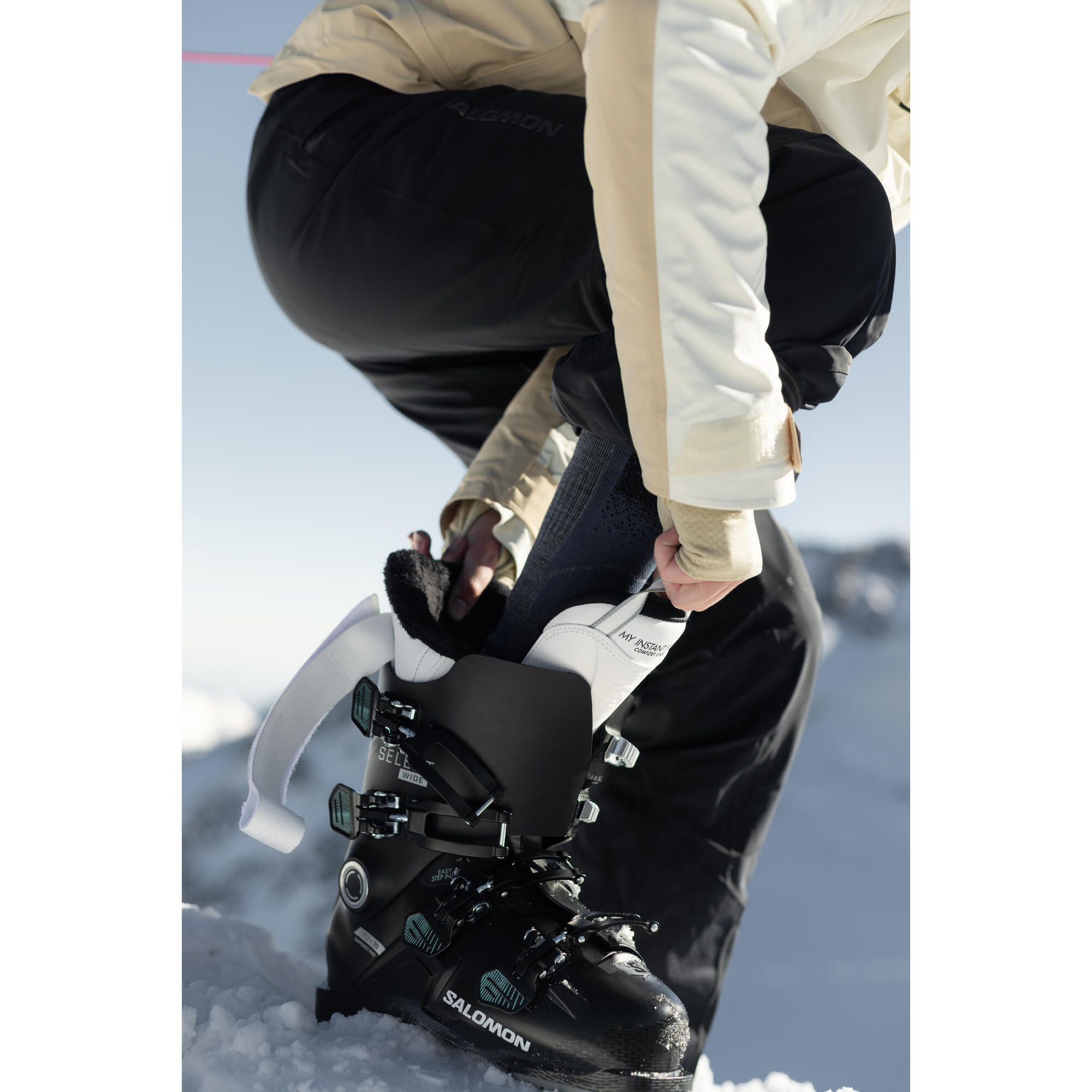 WOMEN'S SKI BOOTS - SALOMON SELECT WIDE 70 SALOMON - Decathlon