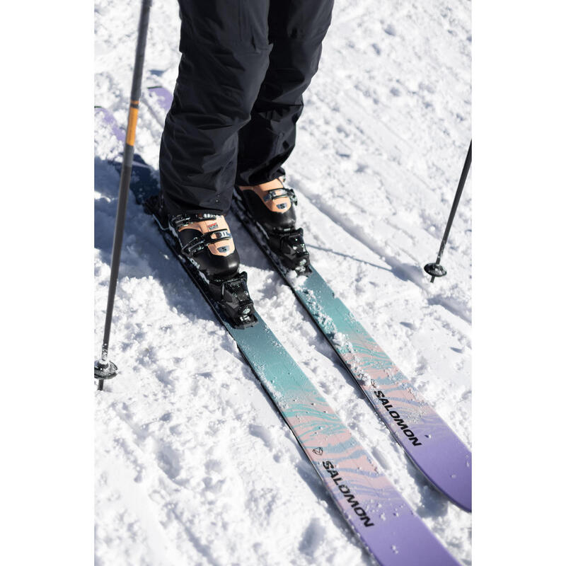 SKI ALPIN FEMME AVEC FIXATIONS - SALOMON STANCE 84 W