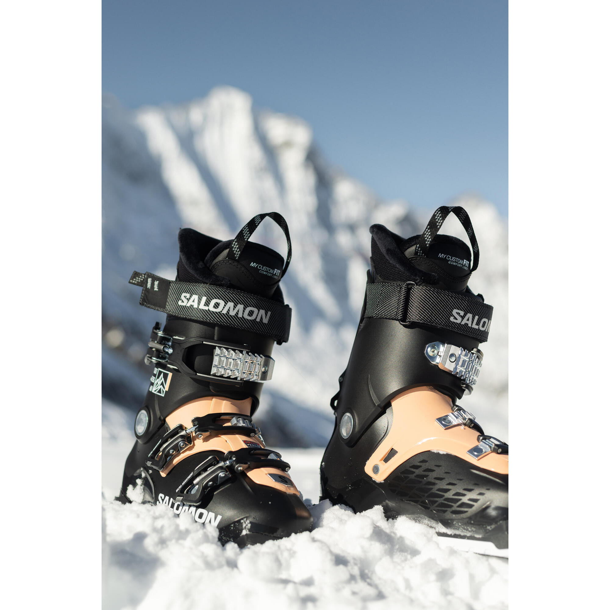 WOMEN S SKI BOOTS SALOMON QST ACCESS 60 SALOMON Decathlon
