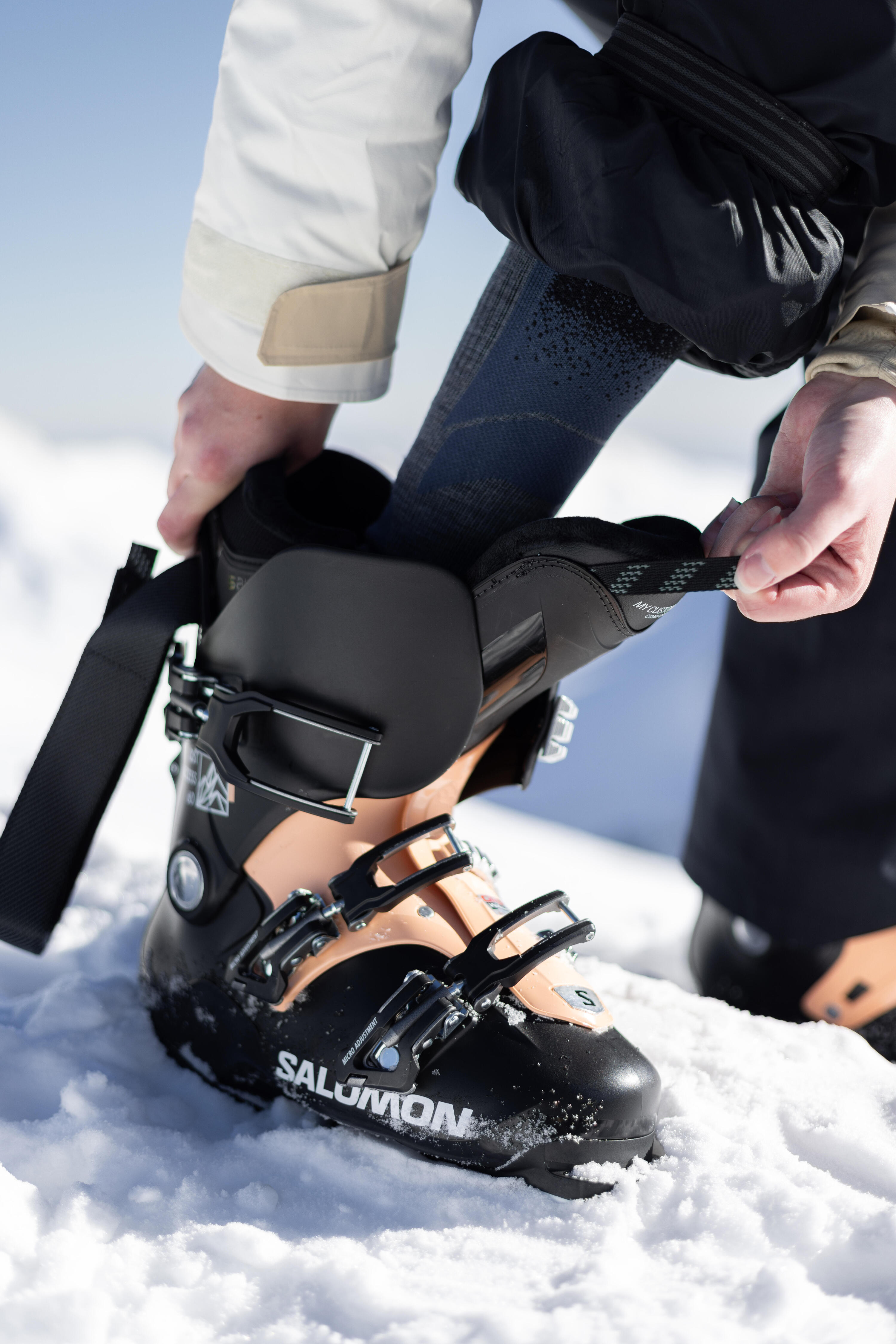 Seconde vie - CHAUSSURE DE SKI FEMME - SALOMON QST ACCESS 60 8/12