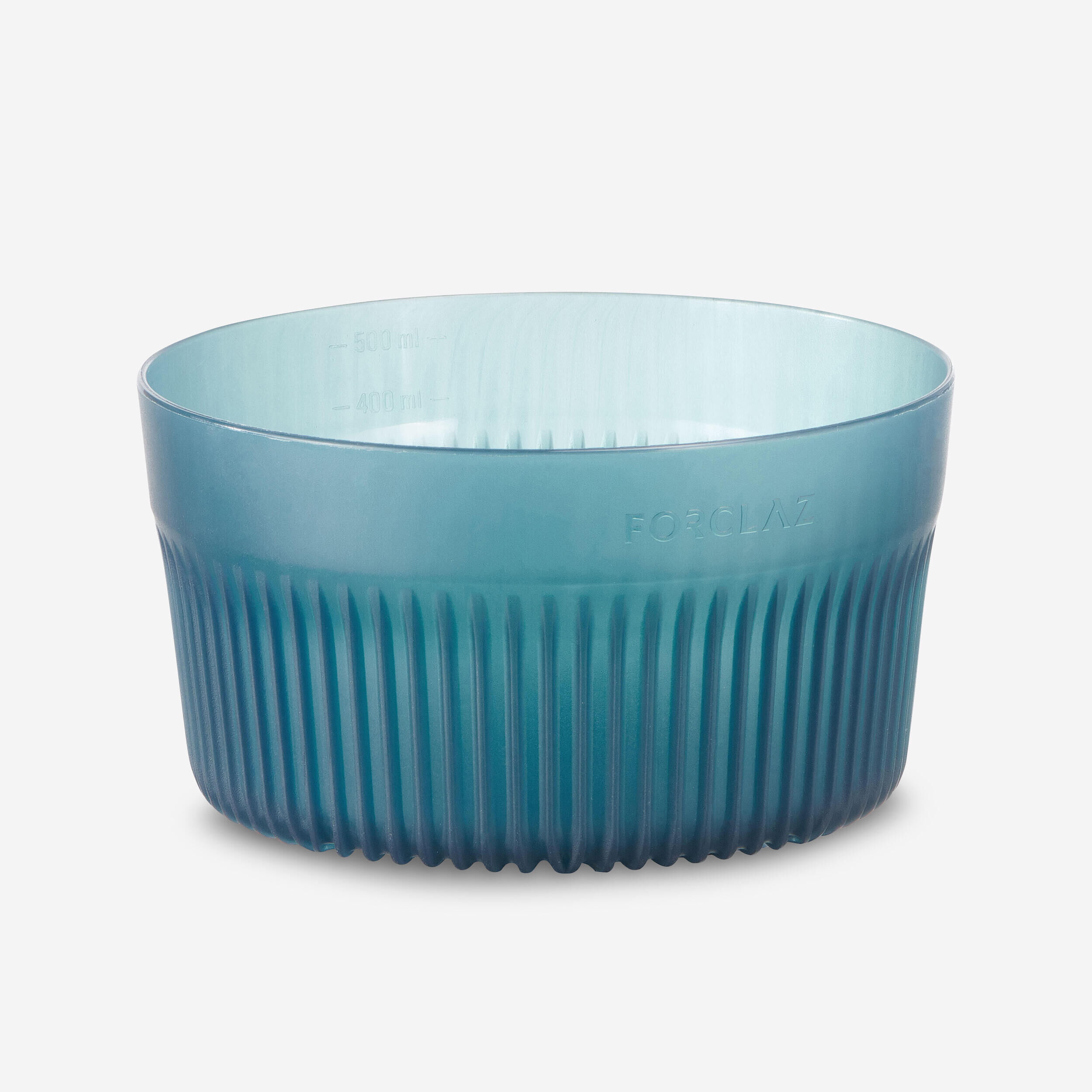 FORCLAZ Plastic Bowl Trek 0.45L - Blue