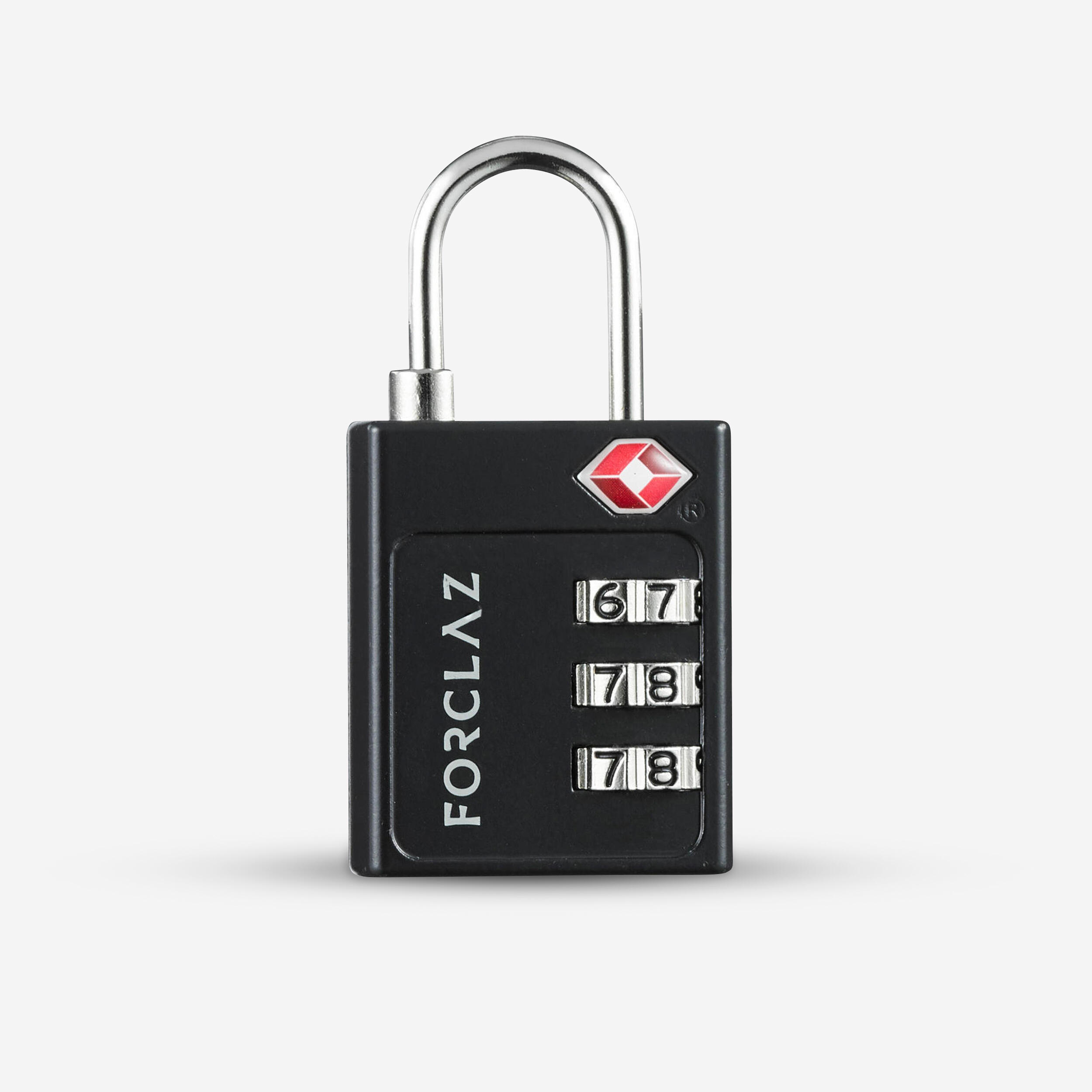 TSA trekking code padlock - black