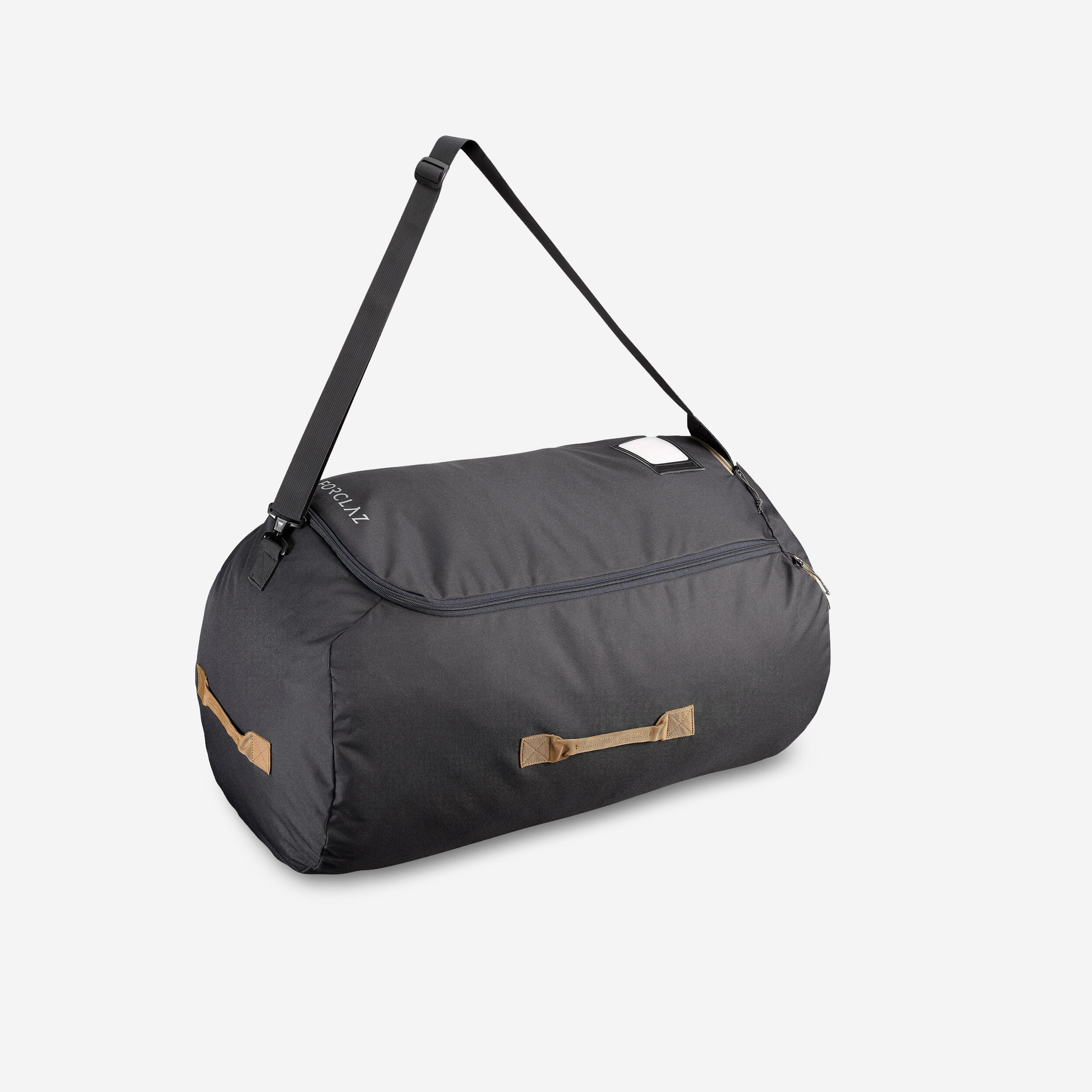 55 L Essential Sports Bag - [EN] graphite grey, [EN] smoked black - Kipsta  - Decathlon