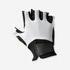 Weight Training Gloves 500, Enhanced Grip, Breathable, Rip-Tab Closure - Grey
