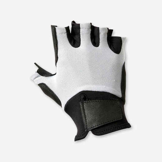 
      Gants musculation confort - Gris
  