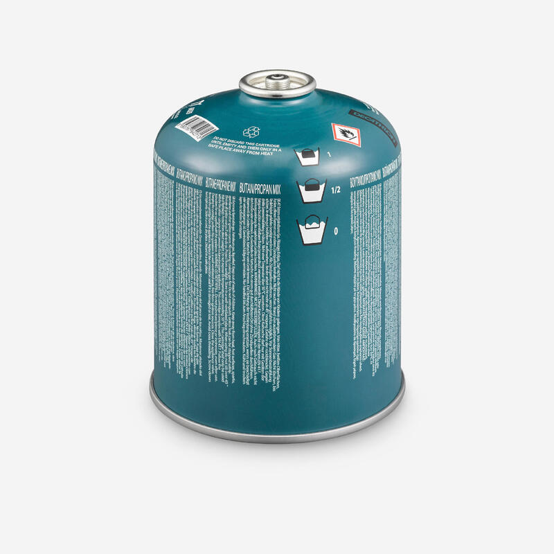Gaspatroon met schroefaansluiting 450 g voor camping kooktoestel