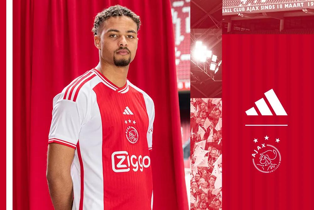 Maillot de football Adidas de l'Ajax pour les joueurs et les supporters