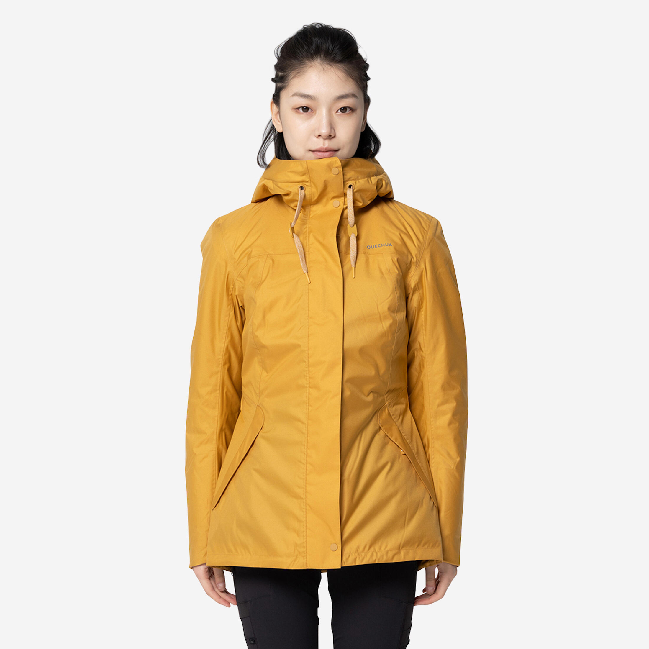 Women’s hiking waterproof winter jacket - SH500 -10°C 1/12