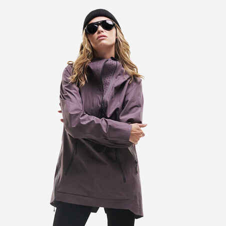 Skijaška jakna za freeride Eclipse Day ženska ljubičasta