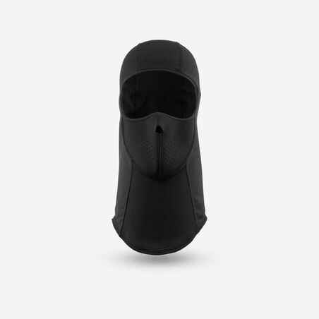Črna smučarska maska za odrasle