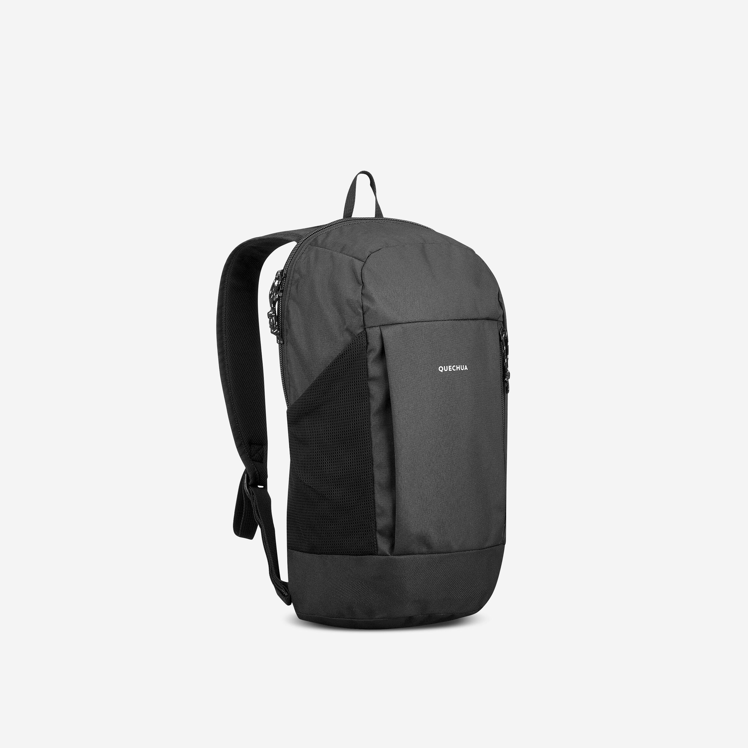 10 L Hiking Backpack - NH Arpenaz 100 - smoked black - Quechua - Decathlon