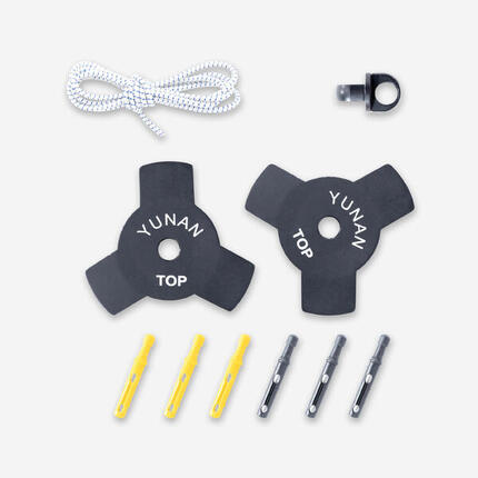 KIT DE MONTAGE ARCEAU - PIÈCE DÉTACHÉE POUR TENTE DE TREK - DIAMÈTRE 9 MM