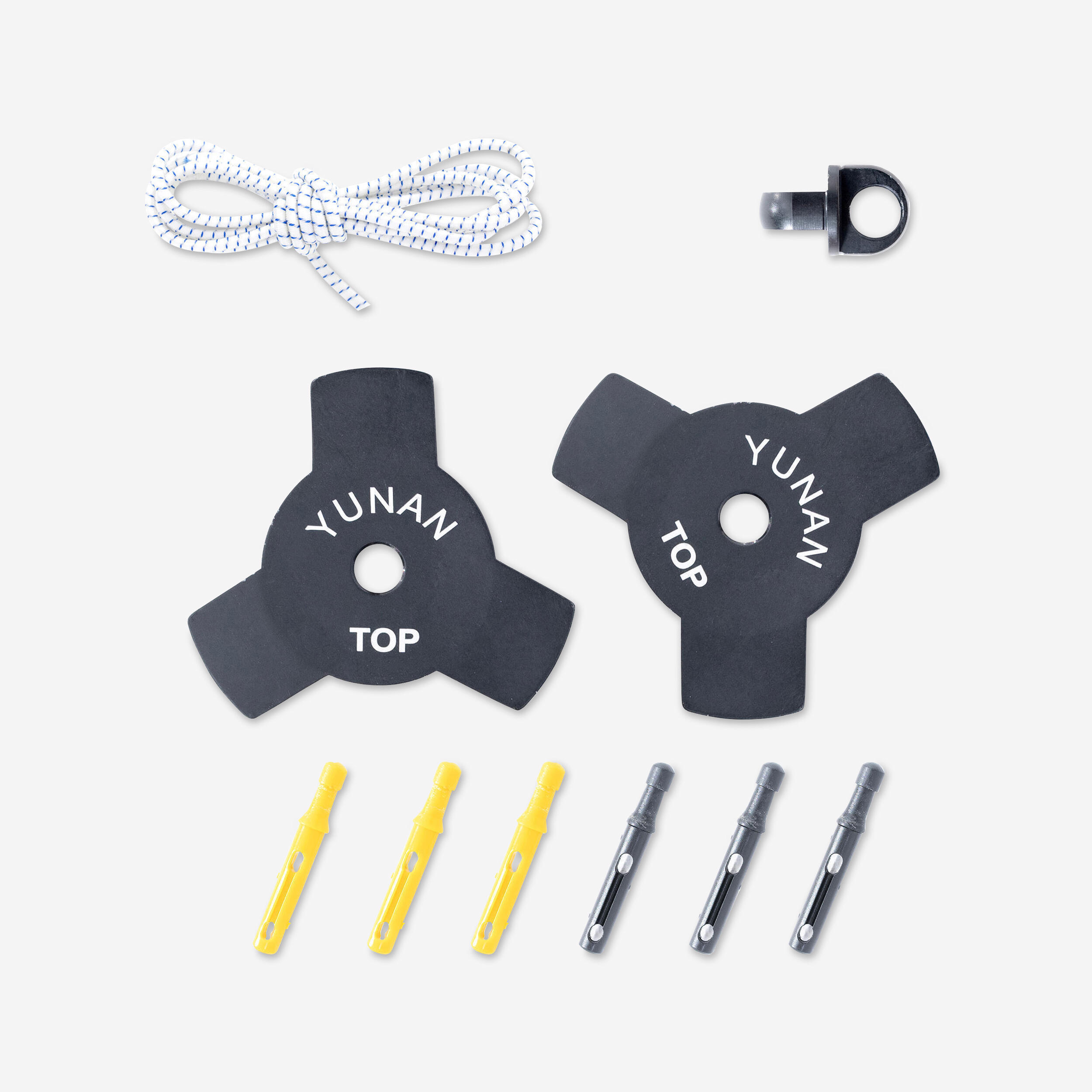 Reparação de armação - peça para a tenda de trekking - diâmetro 9 mm (conjunto)