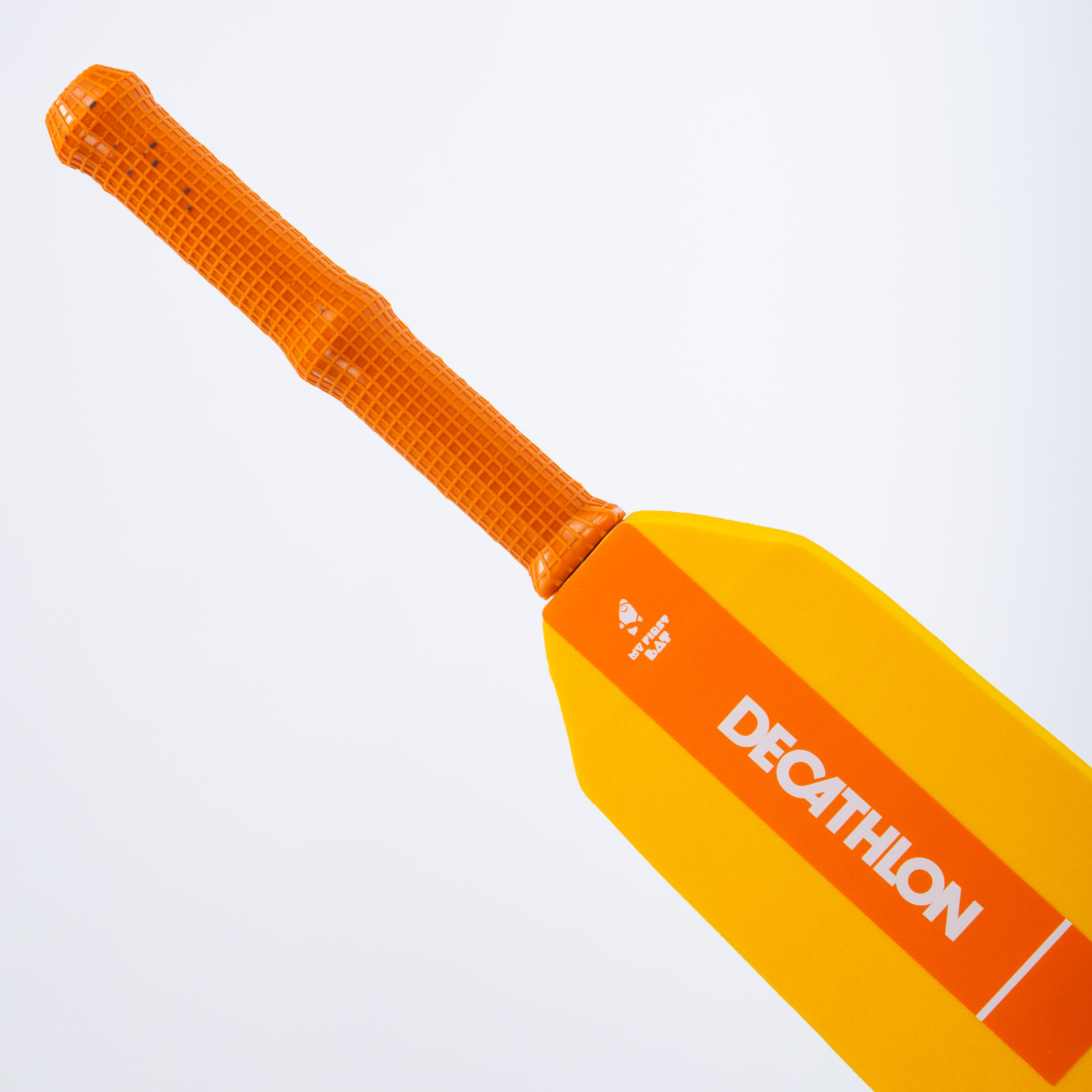 Safety First Bat Kids cricket bat- my first bat orange | Decathlon