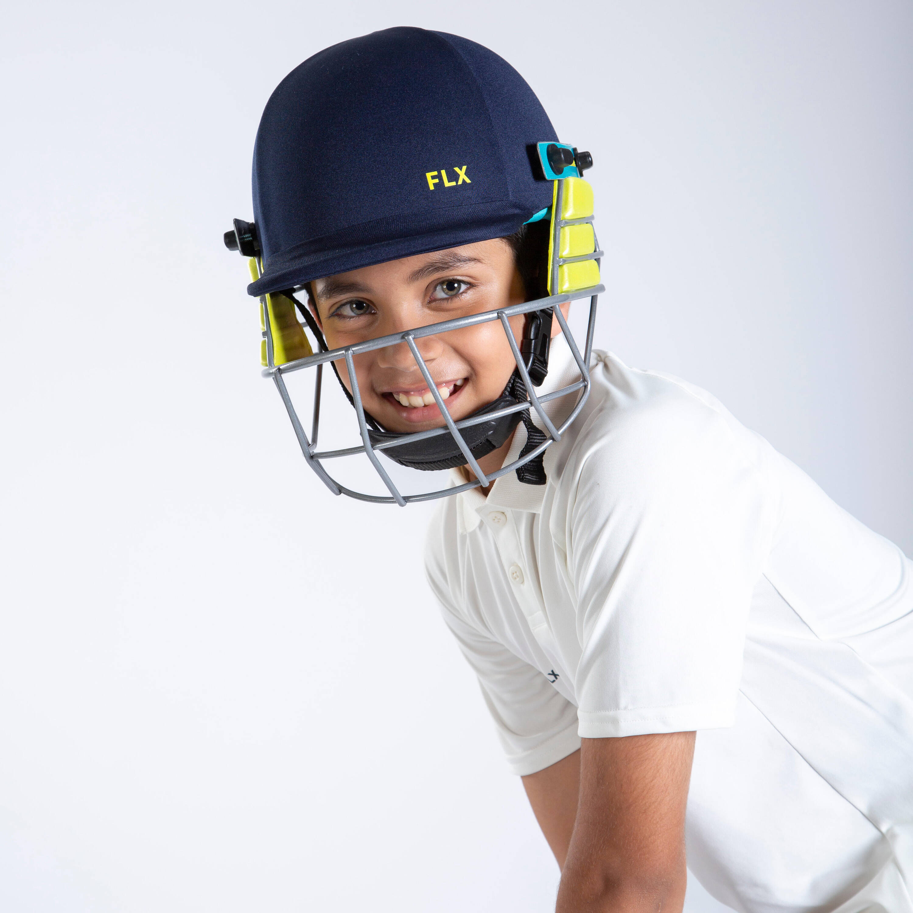 Kids' Cricket Helmet CH 500 Protective & Lightweight -  1
