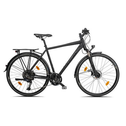 Trekkingrad 28 Zoll Riverside 740 TR Herren Schwarz