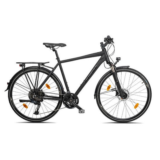Trekkingrad 28 Zoll Riverside 740 TR Herren Schwarz