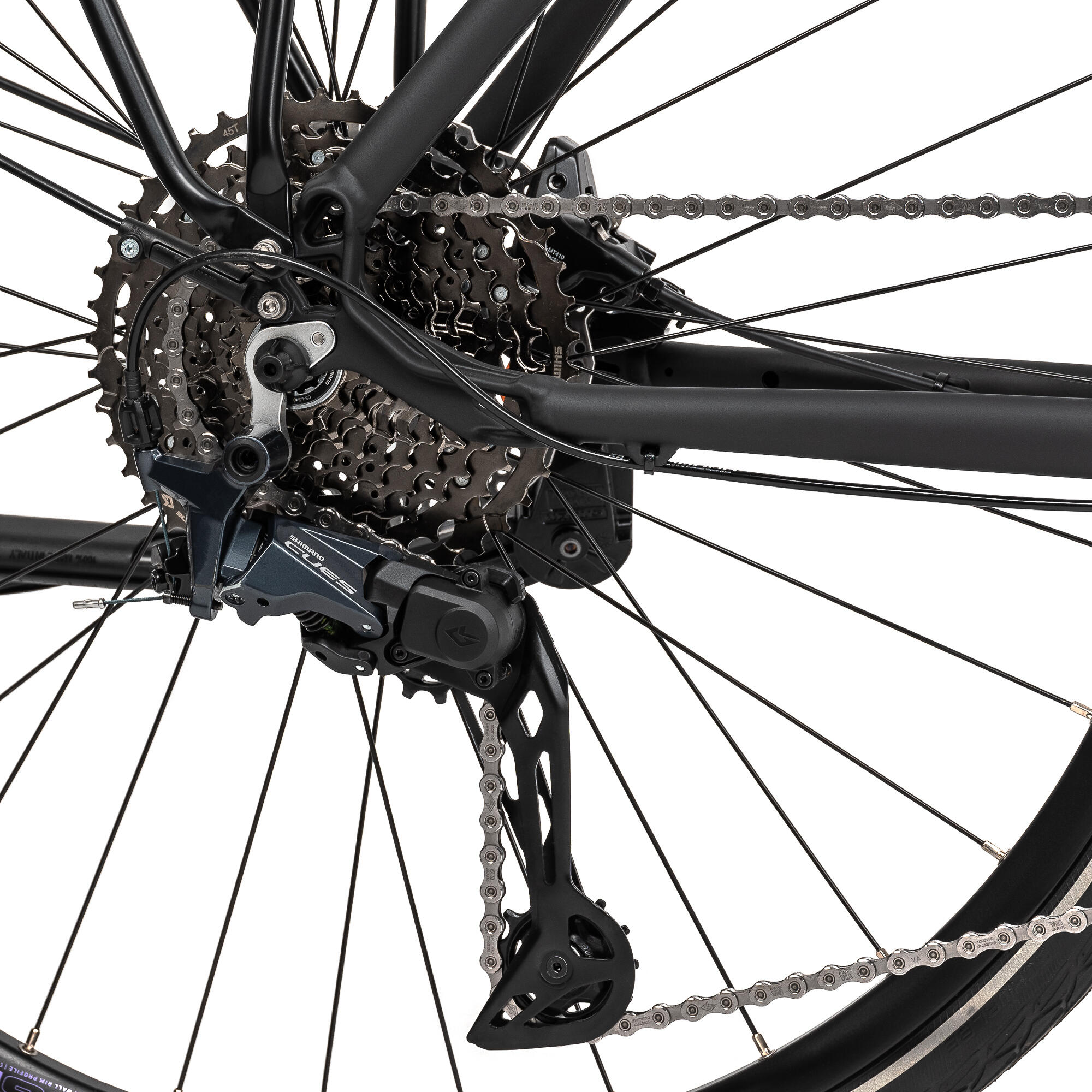 Trekkingrad 28 Zoll Riverside 740 TR Damen Schwarz 7/15