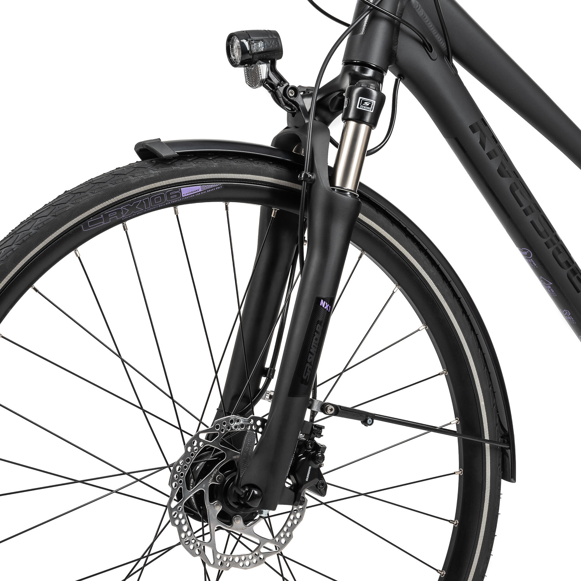 Trekkingrad 28 Zoll Riverside 740 TR Damen Schwarz 5/15