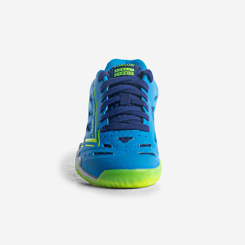 Table Tennis Junior Shoes TTS 560 - Blue/Yellow