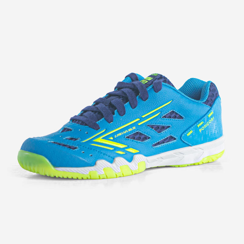 Table Tennis Junior Shoes TTS 560 - Blue/Yellow