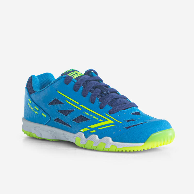 Table Tennis Junior Shoes TTS 560 - Blue/Yellow