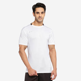 Men Football Jersey Short Sleeve F100 White