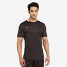Men Football Jersey Short Sleeve F100 Black