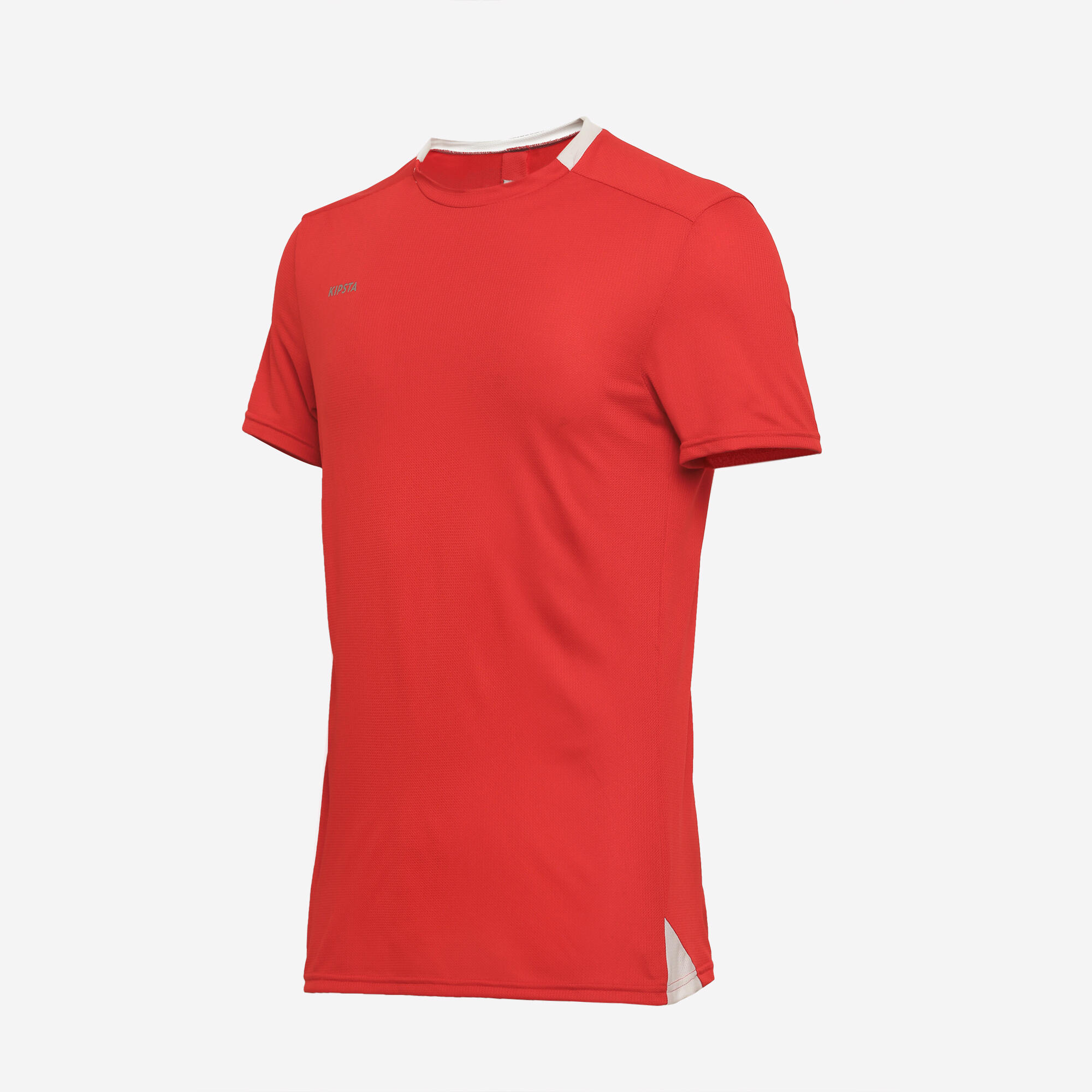 Adult Football Shirt Essential Club Red KIPSTA Decathlon