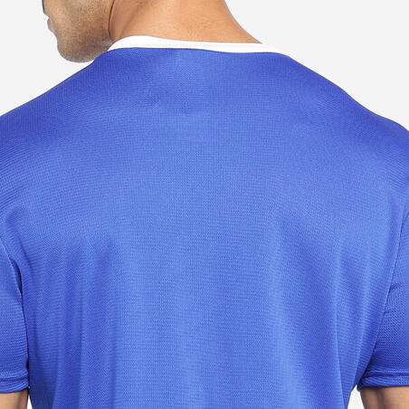 Maillot de football ESSENTIEL adulte bleu