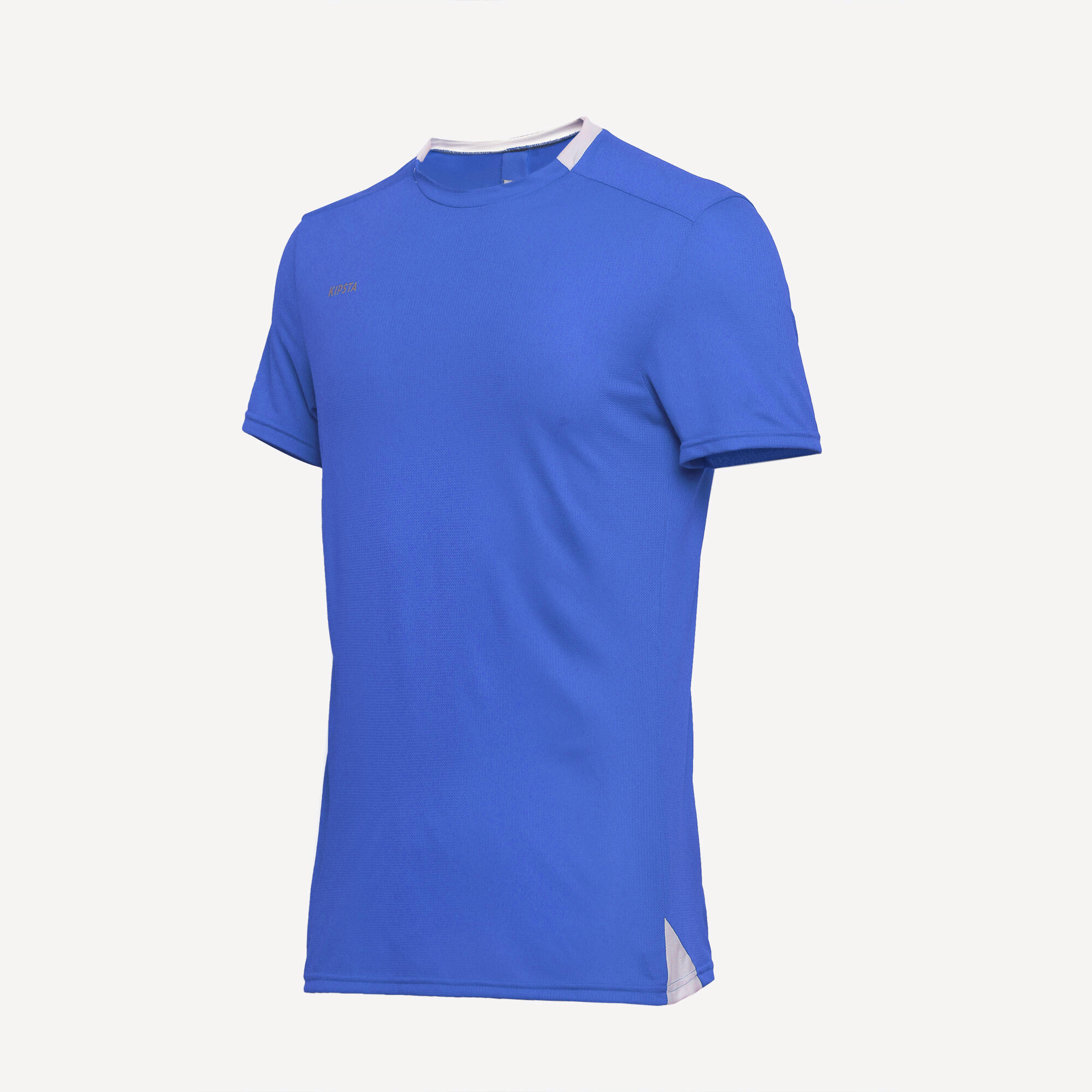 Men Football Short Sleeve Tshirt Quick Dry F100 - Blue