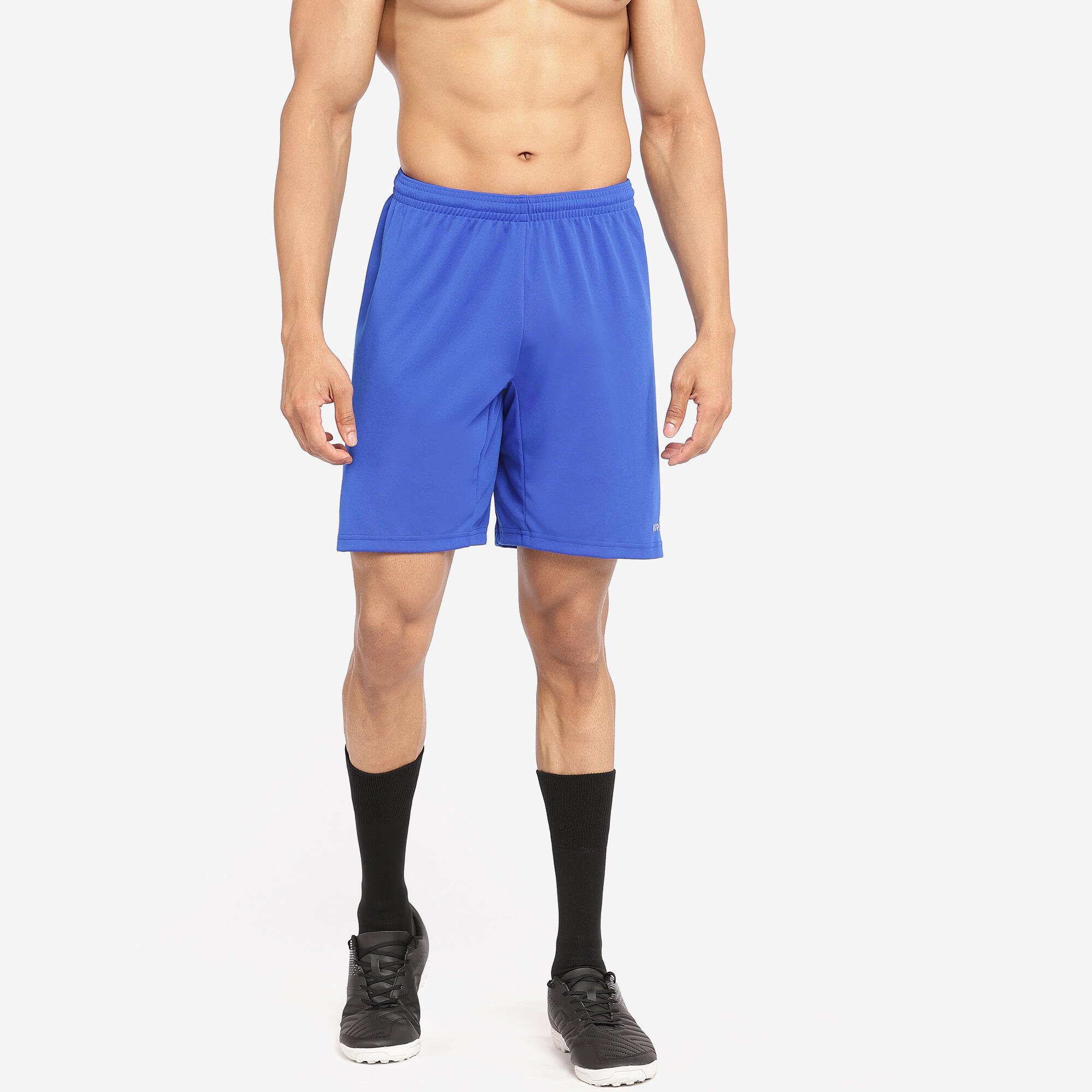 Men Football Shorts F100 - Blue