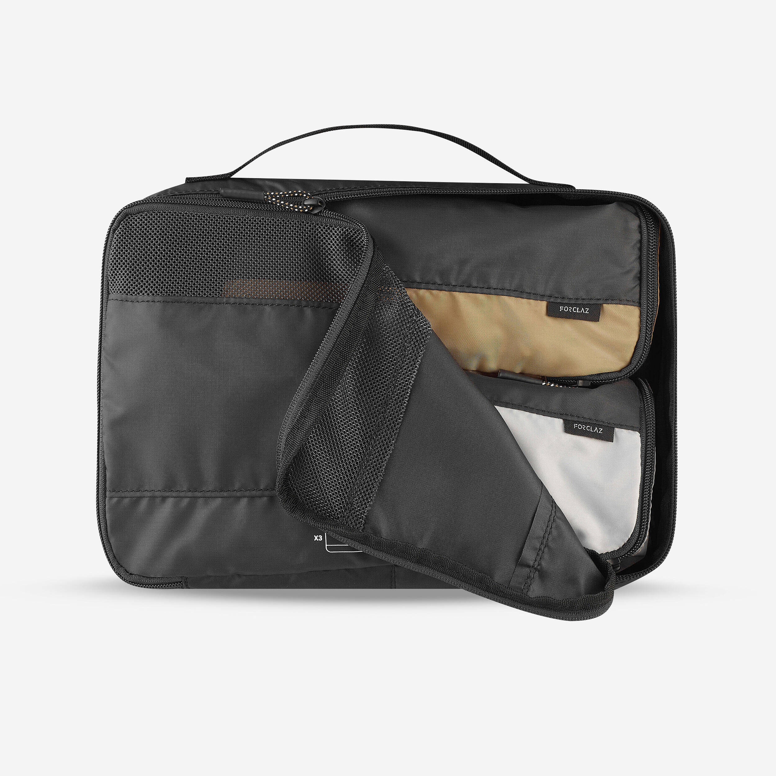Pack of 3 Travel Storage Bags, Lightweight and Easy to Use -  1