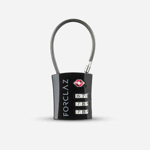 
      TSA Travel Code Cable Lock - Black
  