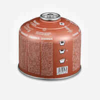 Cold weather screw-in gas cartridge 230 grams extreme temperatures