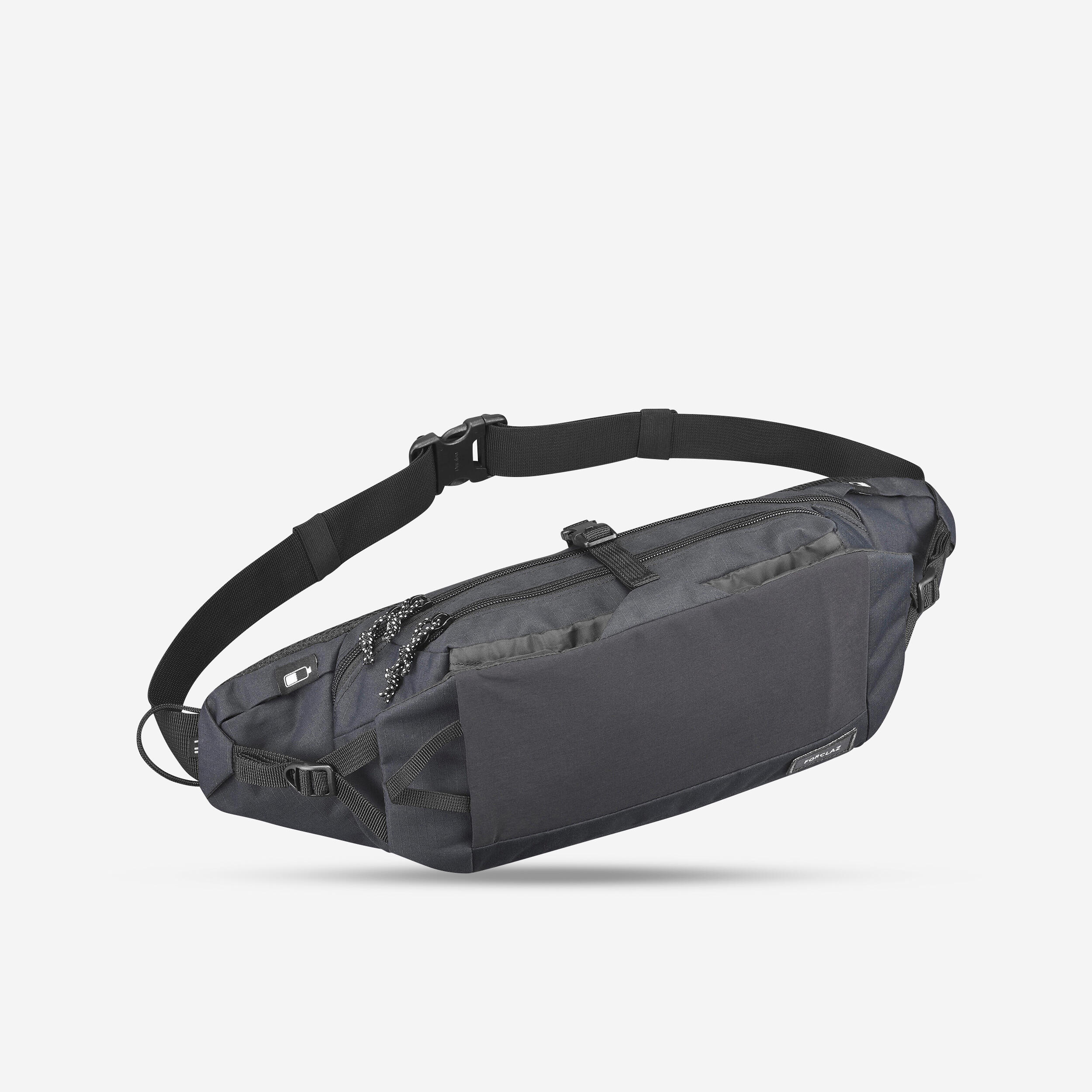 7 L waist bag, Travel 500 - Black