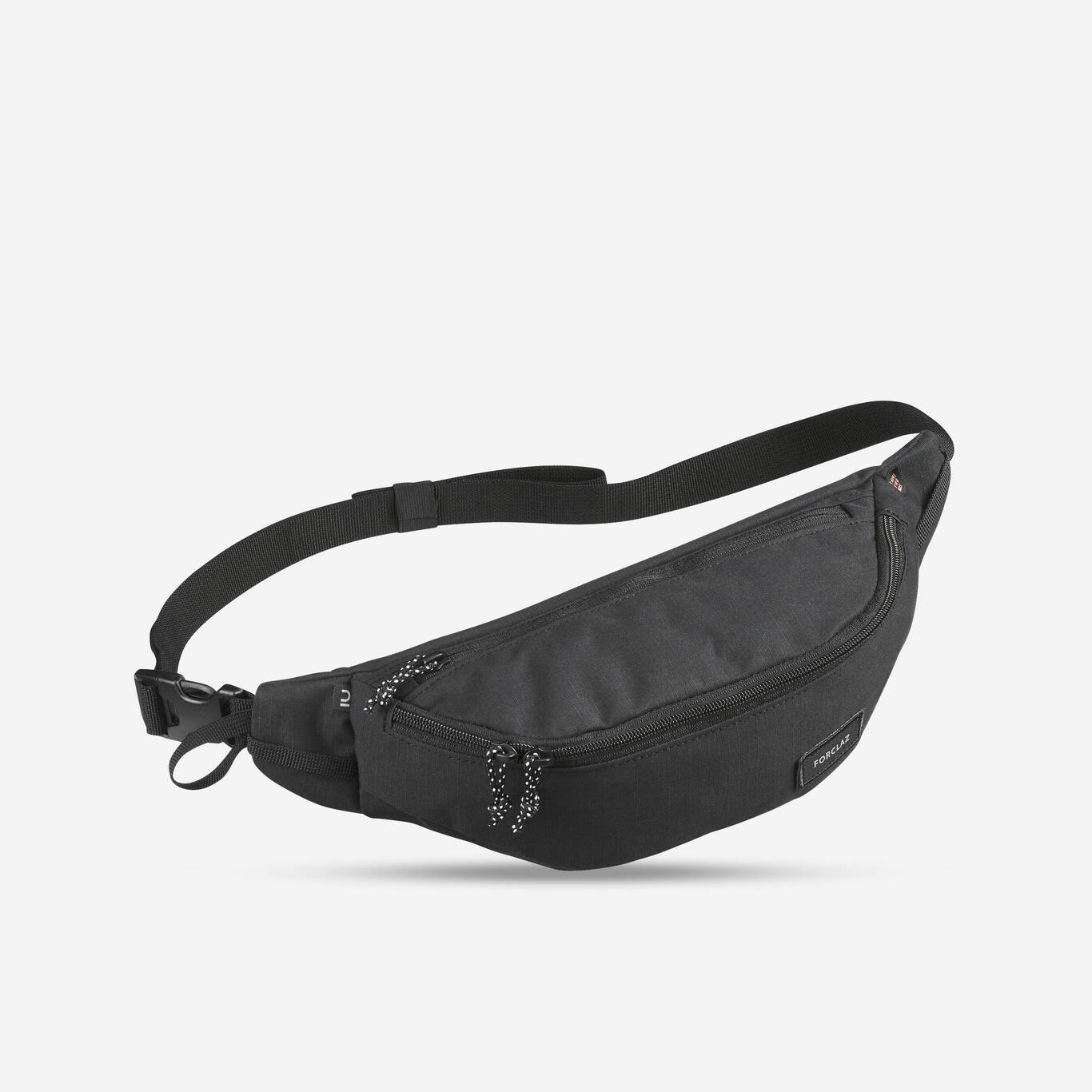 BELT BAG TRAVEL 2L - BLACK - Decathlon