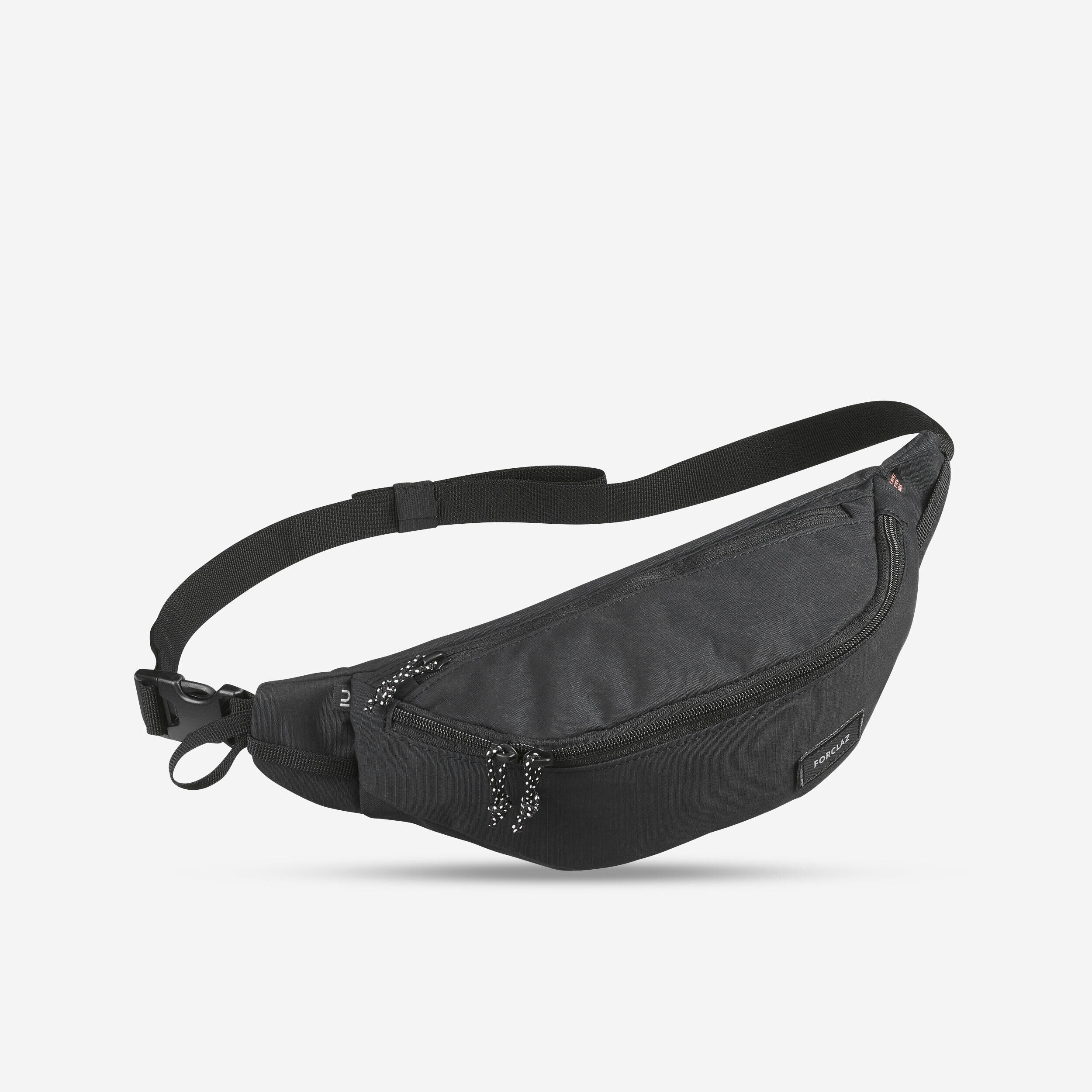 FORCLAZ BELT BAG TRAVEL 2L - BLACK