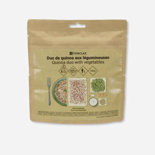 Vegetarian Dehydrated Meal - Vegetable Quinoa Duo - 120 g