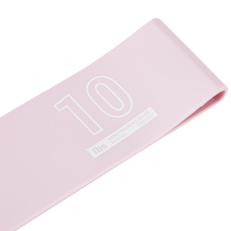 Soft training Silicone Mini Band 10LB Pink
