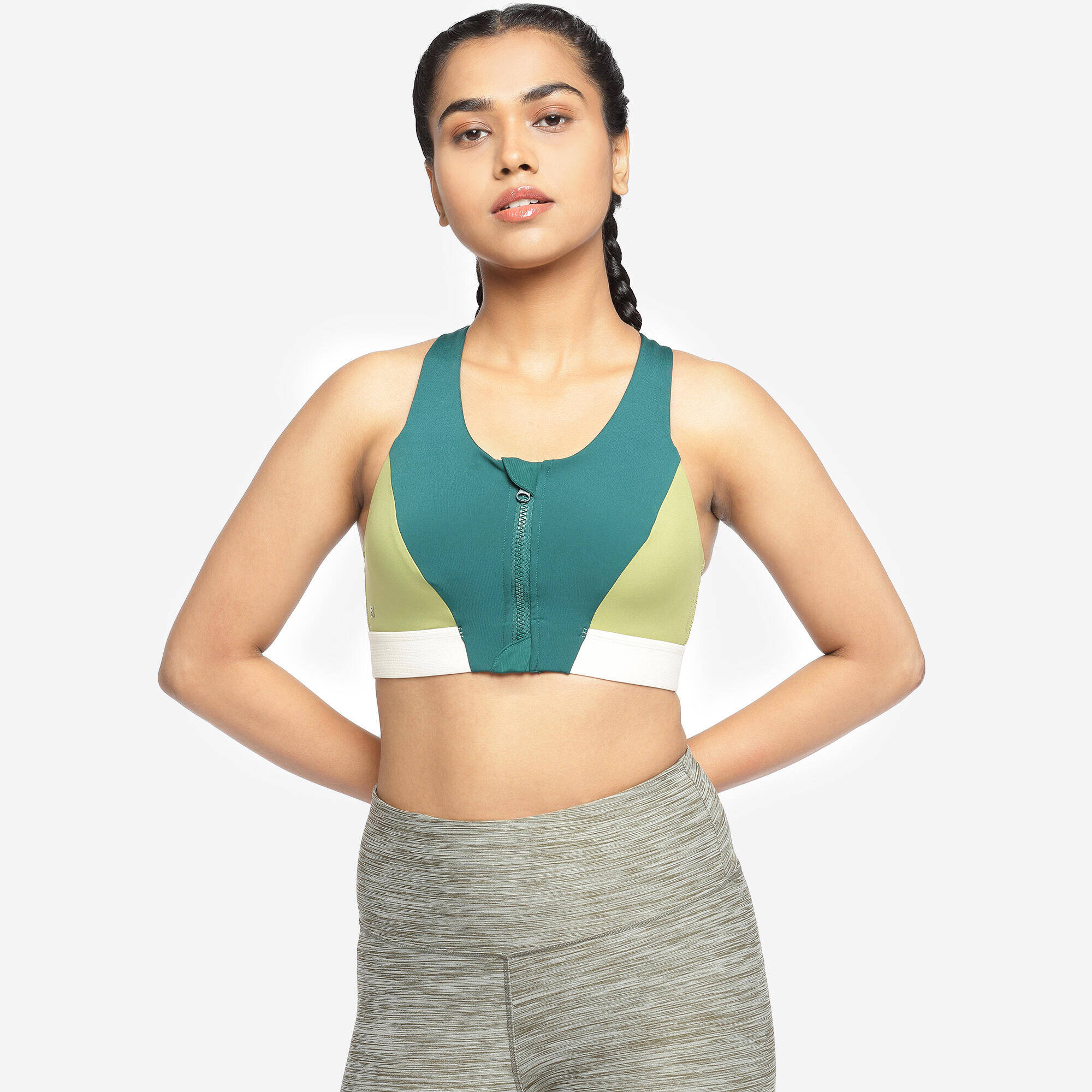 Sports Bra Medium Support - Green -  1