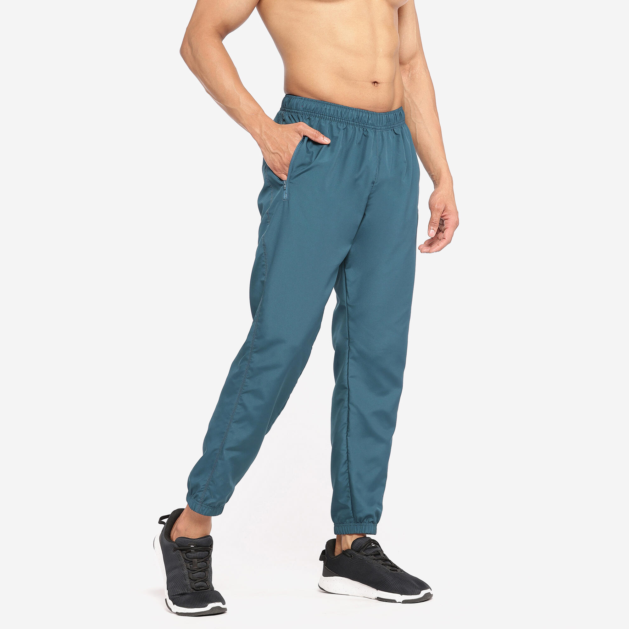 Polyester Regular Fit Mens Running Track Pants