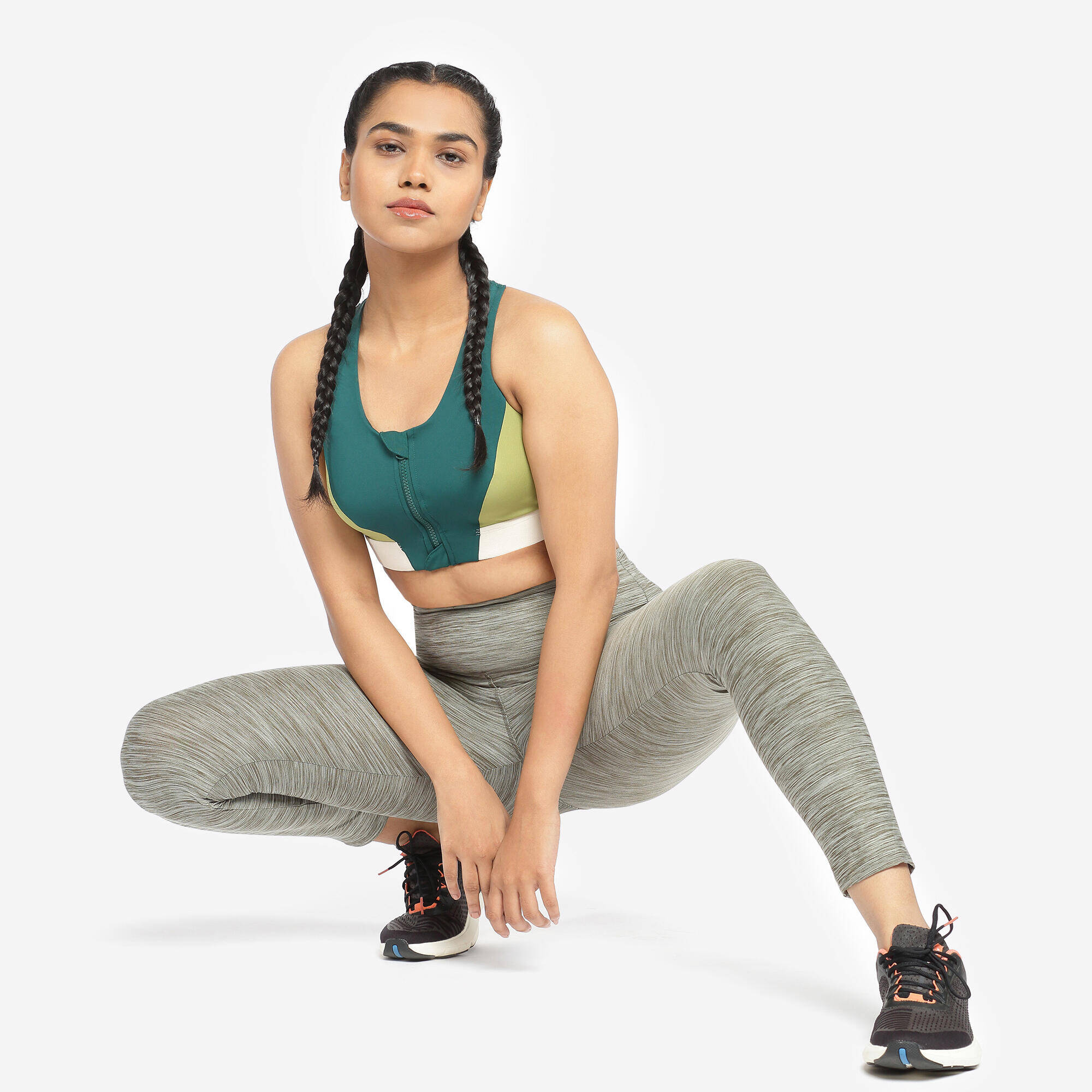 Sports Bra Medium Support - Green -  3