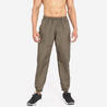 Men Gym Trackpants Joggers Slim Fit  Khaki