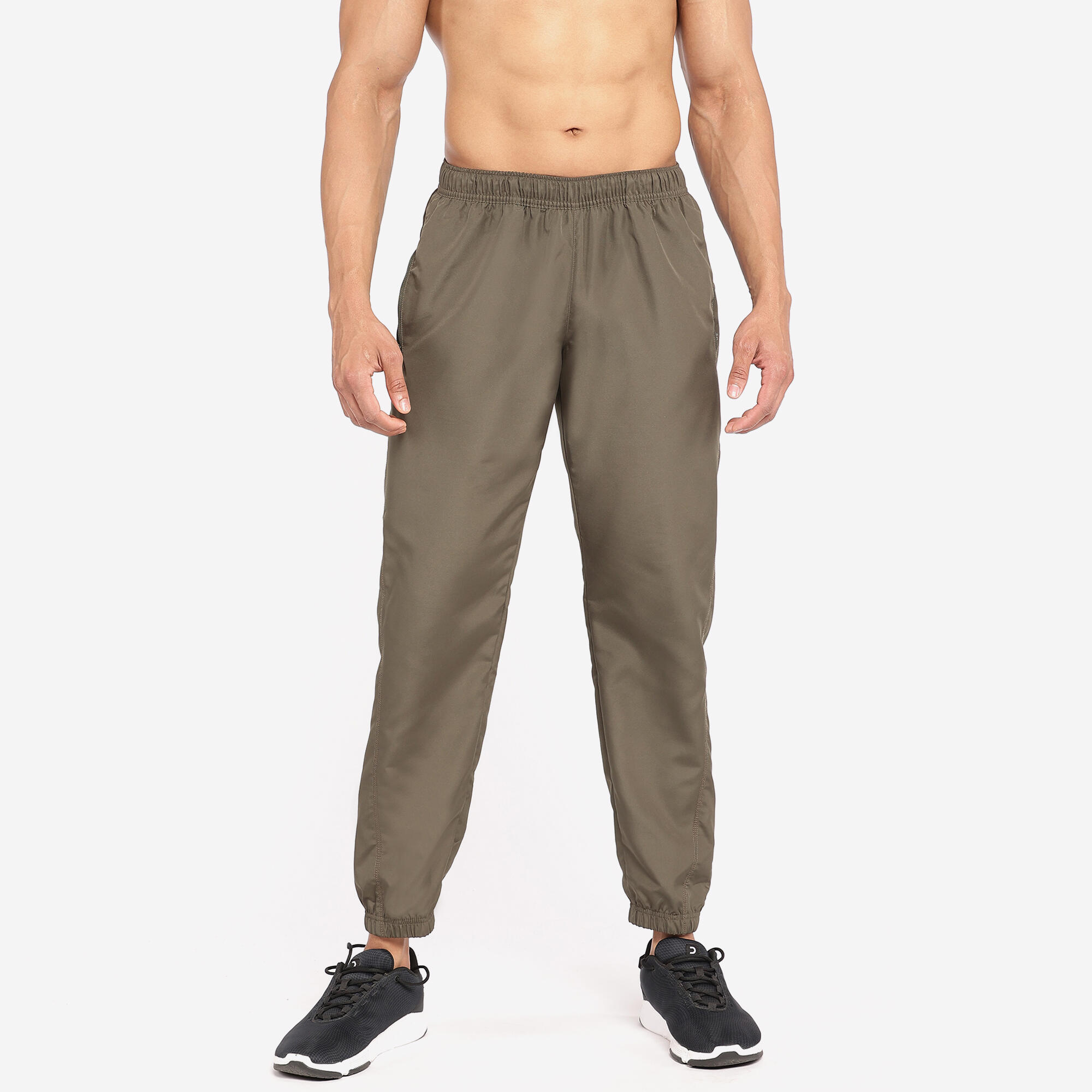Buy online Men White Solid Regular Fit Track Pants from Sports Wear for Men  by Moonaah for ₹959 at 63% off | 2024 Limeroad.com
