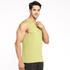 Men Gym Vest Tank Top  - Olive Green