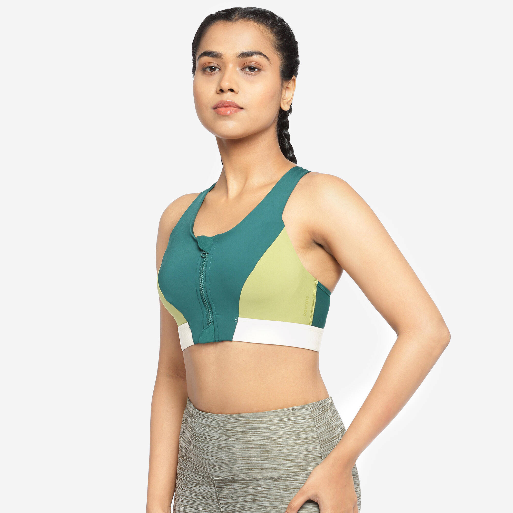 Sports Bra Medium Support - Green -  2