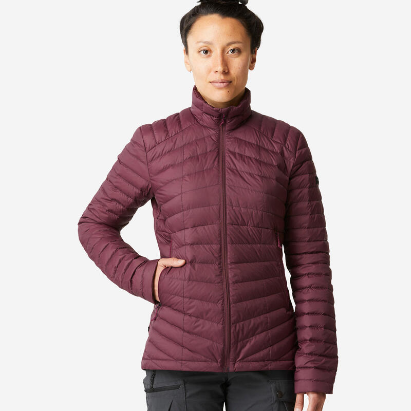 Women’s Mountain Walking Fleece Jacket MH120 - Maroon