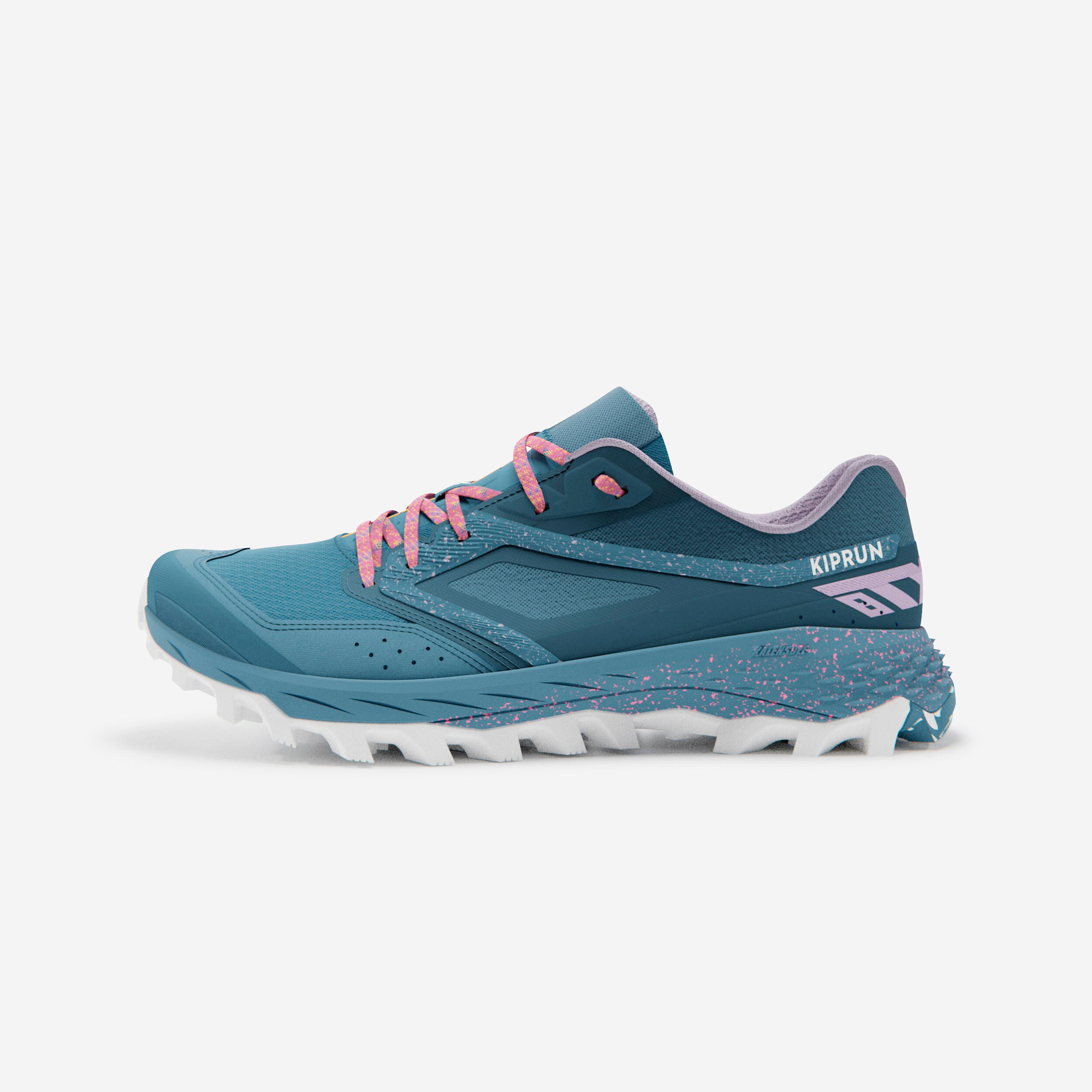 chaussures de trail running pour femme xt8 turquoise - evadict